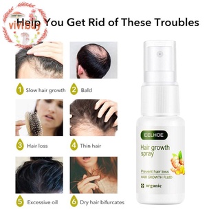 ❤Nuevo 20ml jengibre nutrición Spray para el cabello cuidado del cabello suero rápido crecimiento del cabello Spray