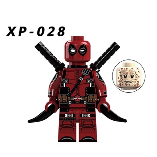 KT1004 Rosa Deadpool Minifiguras Lego Venom Batman Bloques Juguetes (6)