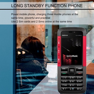 Teléfono Móvil Para Nokia 5310Xm Xpressmusic Java Reproductor Mp3 Desbloqueado