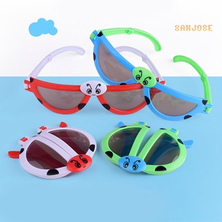 sanjose Foldable Kids Sunglasses Girls Boys Glasses Cute Child Eyewear Shades Goggles (1)