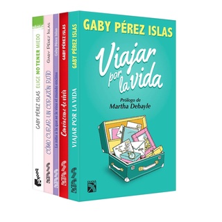 Paquete De 5 Libros Gaby Pérez Islas