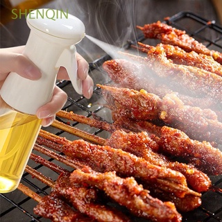 SHENQIN Vinegar Oil Spray Bottle Barbecue Mist Sprayer Olive Oil Sprayer BBQ Cooking 210ml Roasting Baking Grilling Oil Dispenser/Multicolor