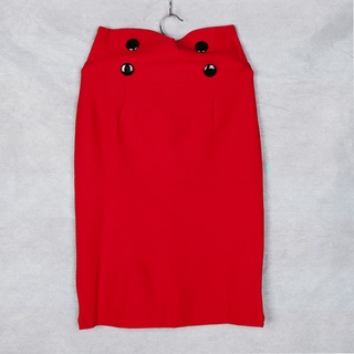 Falda de falda elástica con botones elásticos para mujer xhs nueva Moda 5.. 24