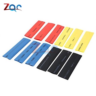 400pcs Set Assorted Polyolefin Shrinking Heat Shrink Tube Sleeves Wrap Wire Insulated Sleeving Tubing Set 2:1 Multicolor (6)