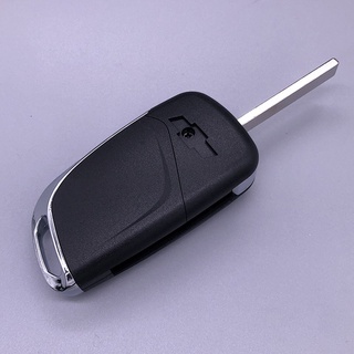 llave de control remoto de entrada de coche compatible con chevrolet plegable coche llave remota shell (2)