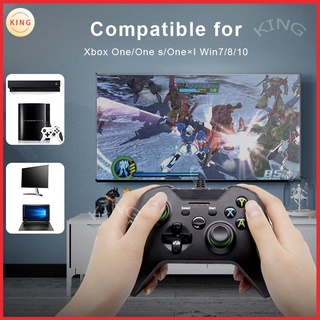 Consolas con cable usb para Mando Xbox One Gamepads para Xbox One Slim Control PC Windows Mando Joystick KING