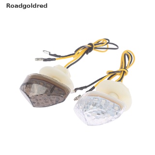 roadgoldred - intermitentes de luz led para motocicleta, 2 unidades, para cbr 600rr 1000rr wdfg