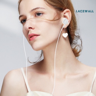 Lacewall 3.5mm Dual Moving Coil estéreo In-ear Coaxial 4 unidades auriculares deportivos