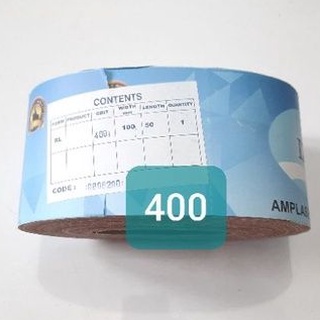 Grano 400 rollo de papel de lija/papel de lija de construcción (C3157R)