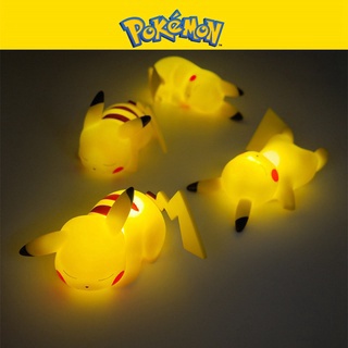 Niños Luz De Noche Diseño Creativo Pikachu Mini Led Lámpara Dormitorio Sala De Estar Decoración Regalo