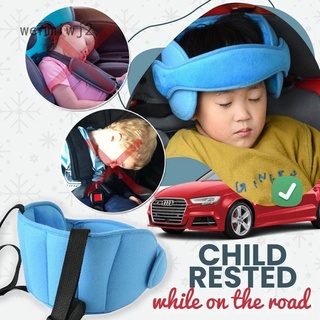 Cinturón de fijación para la cabeza del bebé, asiento de coche para niños, reposacabezas, cinturón de ayuda para dormir en el coche