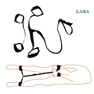 ujuba mano tobillo espalda cinturón de sujeción pareja adulto juego sexual juguetes Bondage cuerda arnés (6)
