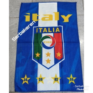 Italia italiana pequeña toalla cara pañuelo fútbol fifa importación