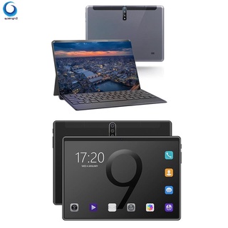 [venta caliente] tablet pc 10 pulgadas pantalla hd android 3g llamada de teléfono tabletas dual sim tarjetas con teclado desmontable enchufe de la ue, gris