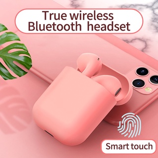 Promoción 9 colores TWS Bluetooth auriculares TWS i12 inalámbrico HiFi colorido auriculares auriculares deportivos auriculares para iPhone (5)
