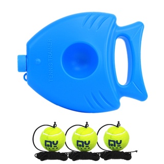 kit de entrenador de tenis reboteador de tenis con cuerdas de cuerda pelota de tenis auto práctica equipo de entrenamiento de tenis para deporte