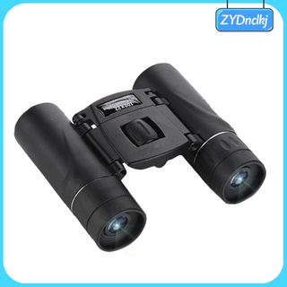 100x22 binoculares noche ver fácil enfoque mini tamaño hd teléfono telescopio para adultos niños observación de aves camping deportes ancho