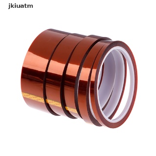 jkiuatm 5/10/15/20/30mm 33m cinta adhesiva de alta temperatura resistente al calor poliimida mx