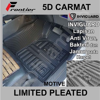 5d Frontier alfombra plisada Datsun GO + 3 líneas personalizada alfombra de coche limitada