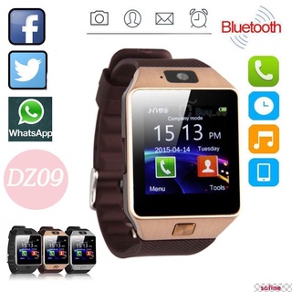 sofine Bluetooth Smart Watch Phone+Camera SIM Card for Android IOS Phones DZ09 in Stock sofine