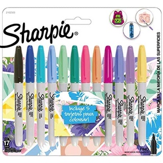 Sharpie - Marcadores permanentes, girls, Colores Variados, 12-Count