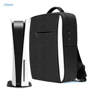 cheer bolsa de almacenamiento de viaje para ps5 consola bolsa de hombro protectora bolso para ps5 juego mochila