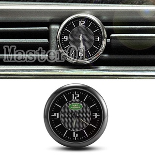 Coche luminoso reloj de cuarzo para Land Rover Evoque Velar Vogue Defender Auto salpicadero reloj decoración