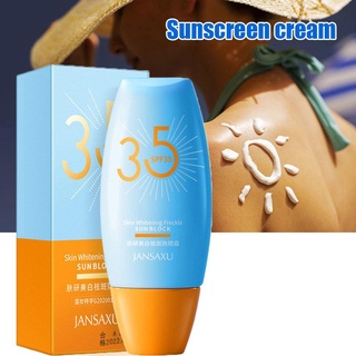 anti-sunburn anti-envejecimiento protector solar blanqueamiento spf35+ crema de control de aceite protección uva alto g7h1 (2)
