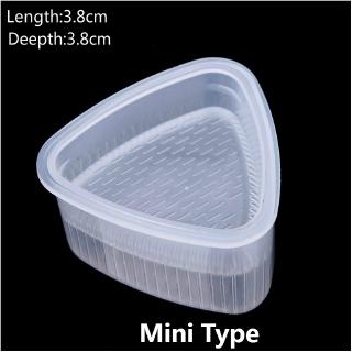 Nuevo triángulo bola de arroz fabricante molde/molde de Sushi/Bento Maker molde DIY herramienta/DIY Sushi cocina Bento accesorios (6)