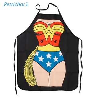 PETR Wonder Woman Character Cooking Aprons Fun Party Gifts Adult Size Adjustable
