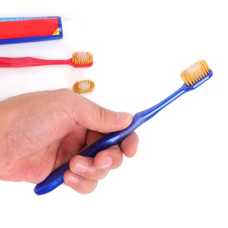 fashion 3x ultra-fino cepillo de dientes suave cepillo de dientes portátil dental cuidado oral limpiador de dientes