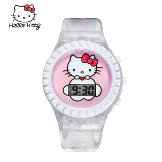 Kt Hello Kitty reloj electrónico para niños de dibujos animados niñas lindo princesa niños reloj Digital (7)