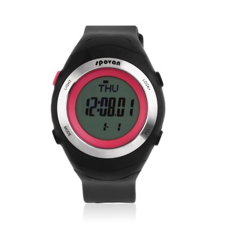 ⚡⚡ready stock☆Sport Pedometer Heart Rate Monitor Calories Counter Fitness Sport Watch