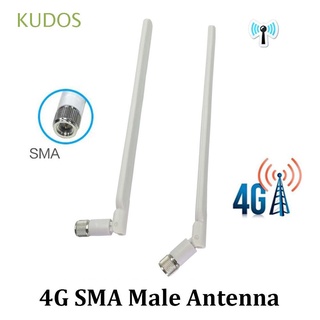 KUDOS 2pcs Plegable 3G 4G LTE Universal Router antena Antena Wifi Profesional External Huawei modem Router Estable 5dBi Conector SMA