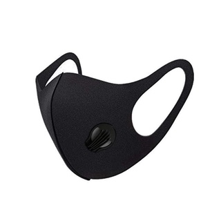 Lua-Unisex máscara con válvula de respiración transpirable cómodo y suave reutilizable (9)