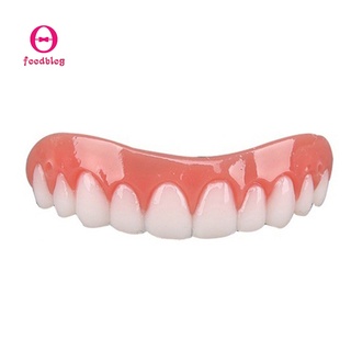 En STOCK | 1 pieza de dientes cosméticos Snap On segura sonrisa chapa instantánea Dental falso Natural