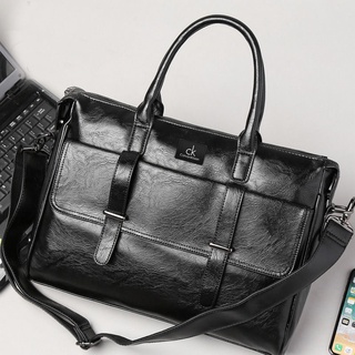 Nuevo bolso para hombre, bolso de negocios de cuero genuino, bolso de estilo coreano, bolso cruzado, bolso Casual de moda, mochila de ordenador