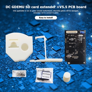 Accesorios de juegos móviles GDEMU V5.5 placa de unidad óptica + Kit de montaje de tarjeta remota para DreamCast VA1 (6)
