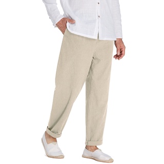 pantalones transpirables de algodón para hombre/pantalones casuales de color sólido