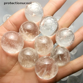 pcmc piedra de cuarzo natural transparente esfera de cristal fluorita bola de curación de gemas gloria