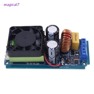 magical7 IRS2092S 500W Mono Channel Digital Amplifier Class D Stage HIFI Power Amp Board LM3886 with Fan