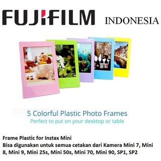 Instax Mini Frame Fujifilm - soporte de plástico para marco de fotos (1 juego de soporte de plástico)