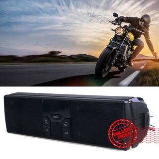 sistema de sonido bluetooth para motocicleta con pantalla led, con aplicación de control s7q4