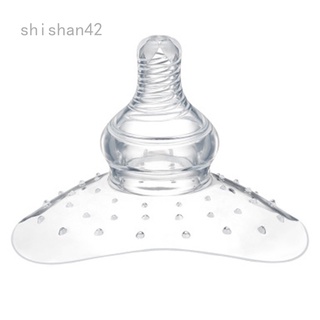 Shishan42 protectores de silicona para pezones de alimentación de madres pezones escudos de protección de la lactancia materna de silicona Triangular (1)