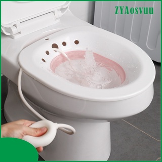 baño sitz para asiento de inodoro, se adapta a todos los inodoros estándar y silla cómoda, para el cuidado posparto, alivio de la inflamación, (1)
