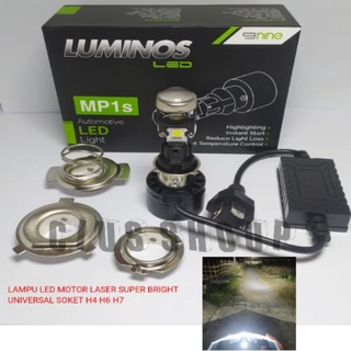Luces led de motocicleta/proyector de coche LUMINOS MP1S H6 H7 H4 HI LOW MINI PROJIE CUT - blanco apagado UNIVERSAL (1)