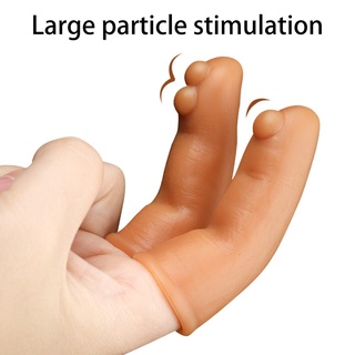 Masajeador/estimulador De silicón con Dedo Para Adultos y Adultos G-Spot Vagina masajeador