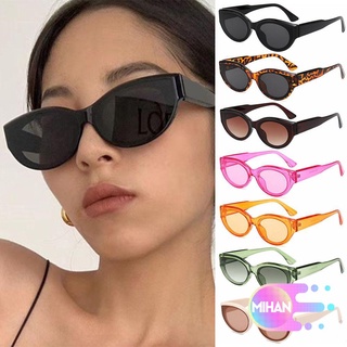 Mihan gafas tintadas Retro ovaladas gafas de sol Vintage gafas de sol gafas de sol de moda protección UV para mujeres y hombres moda pequeño marco (1)