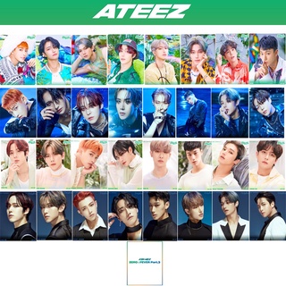 Idol group ATEEZ new ZERO LOMO tarjeta postal Hongjoong Seonghwa Mingi random card Polaroid photo card 8/set