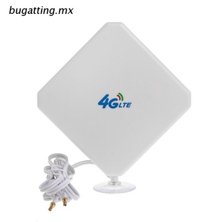 bugatting.mx 4g lte antena wifi amplificador de señal adaptador ts9 conector cable 35dbi alta ganancia de red recepción teléfono móvil hotspot al aire libre